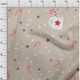 thumbnail image 3 of oneOone Cotton Flex Light Beige Fabric Christmas Sewing Fabric By The Yard Printed Diy Clothing Sewing Supplies 40 Inch Wide, 3 of 4