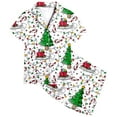 thumbnail image 3 of WEAIXIMIUNG Cute Pajamas Children's 2024 Shirt and Pants Set Pajama Set with Pockets Set, 3 of 6