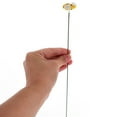 thumbnail image 5 of DEEPCRAFF 10Pcs Durable Metal and Plastic Yellow Stakes for Outdoor Yard and Patio Use, 5 of 8