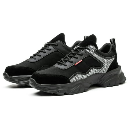 

Men’s Steel Toe Work Shoes Indestructible Safety Shoes Women’s Construcion Industrial Sneakers Hiking Boots