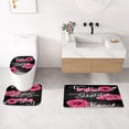 thumbnail image 4 of Juego de 4 cortinas de ducha con rosas amarillas con alfombras antideslizantes, tapa de inodoro y alfombrilla de baño, decoración de baño elegante y llamativa con motivos florales, agradecidos,, 4 of 6