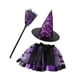 thumbnail image 4 of Disfraz de Halloween para niñas Yinane tutú de tul accesorios fotográficos en púrpura, 4 of 8