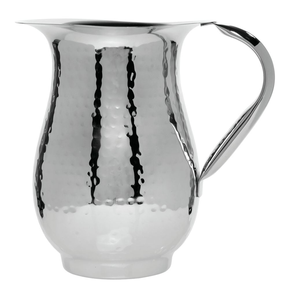 Culinary Concepts Hammered Stainless Steel Tall Jug, 2L