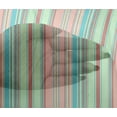 thumbnail image 3 of oneOone Tissu en Viscose Chiffon Multicolore à Rayures Tissu au Mètre 42 Pouces de Large, 3 of 3
