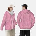 thumbnail image 6 of Xecao Glitter Pink for Sun Shirt-A lightweight, hoodie-style long-sleeve UV protection garment designed for other outdoor activities., 6 of 9