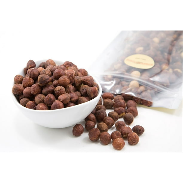 Roasted Oregon Hazelnuts (1 Pound Bag) (Salted)