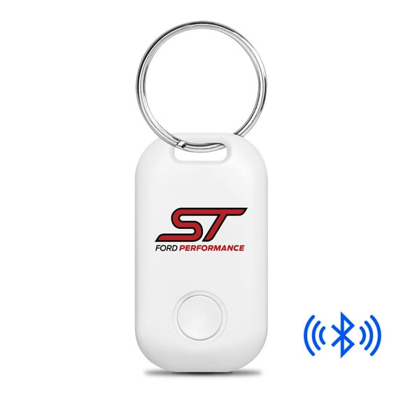 Ford Focus ST Bluetooth Smart Key Finder White Key Chain Key-ring