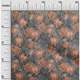 thumbnail image 2 of oneOone Polyester Spandex Rose Brown Fabric Floral & Sewing Material Print Fabric By The Yard 56 Inch Wide, 2 of 5