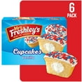 thumbnail image 2 of Mrs. Freshley's®,  Vanilla Cupcakes, Creme Filled Cakes, 12 oz. 6-2 oz., 2 of 11