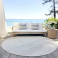 thumbnail image 6 of Addison Rugs Chantille Indoor/Outdoor Transitional Stripes Ivory Washable Round Rug, 8' x 8', 6 of 6