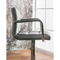 thumbnail image 5 of Furniture of America Reiley Modern Metal Adjustable Bar Stool in Gray, 5 of 8