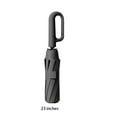 thumbnail image 2 of keepw Foldable Oversized Sun Umbrella Outdoor Activities Handle Loop Buckle Allows 23 inches [black], 2 of 6
