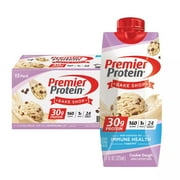 Premier Protein 30g Shakes, Cookie Dough, 11 Fluid Ounce (Pack of 15)