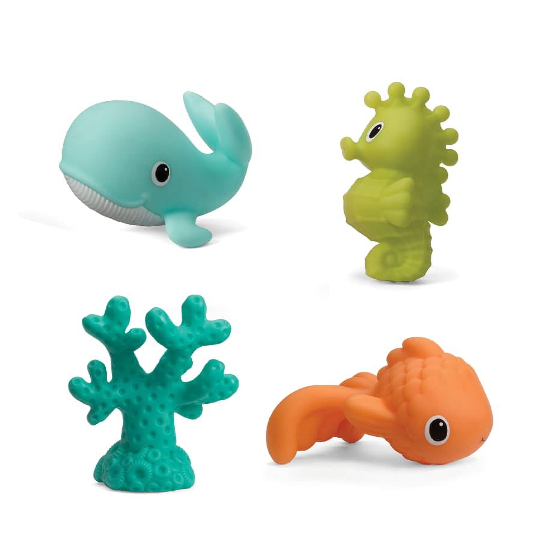 Infantino Senso Plug & Squirt Aquarium Toys, Baby Bathing Toys