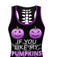 thumbnail image 3 of Women‘s Printing Short Sleeve Shirts Set Halloween Drawstring Shorts Set EAN13, 3 of 5