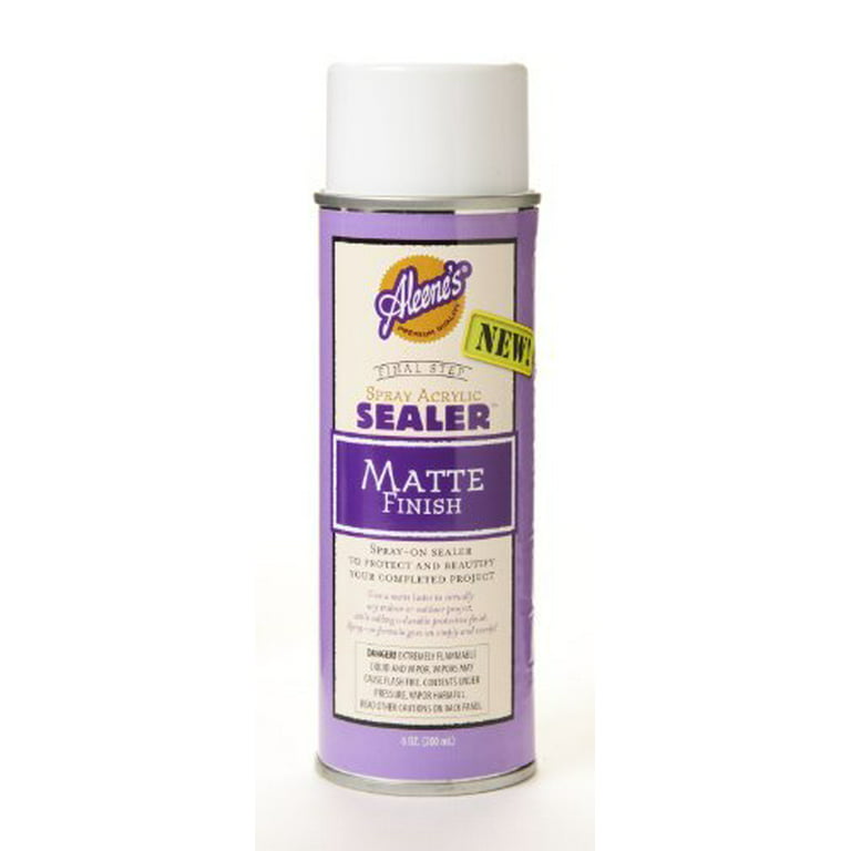 Aleene's 26413 Spray Matte Finish 6oz Acrylic Sealer, Original Version —  Grand River Art Supply