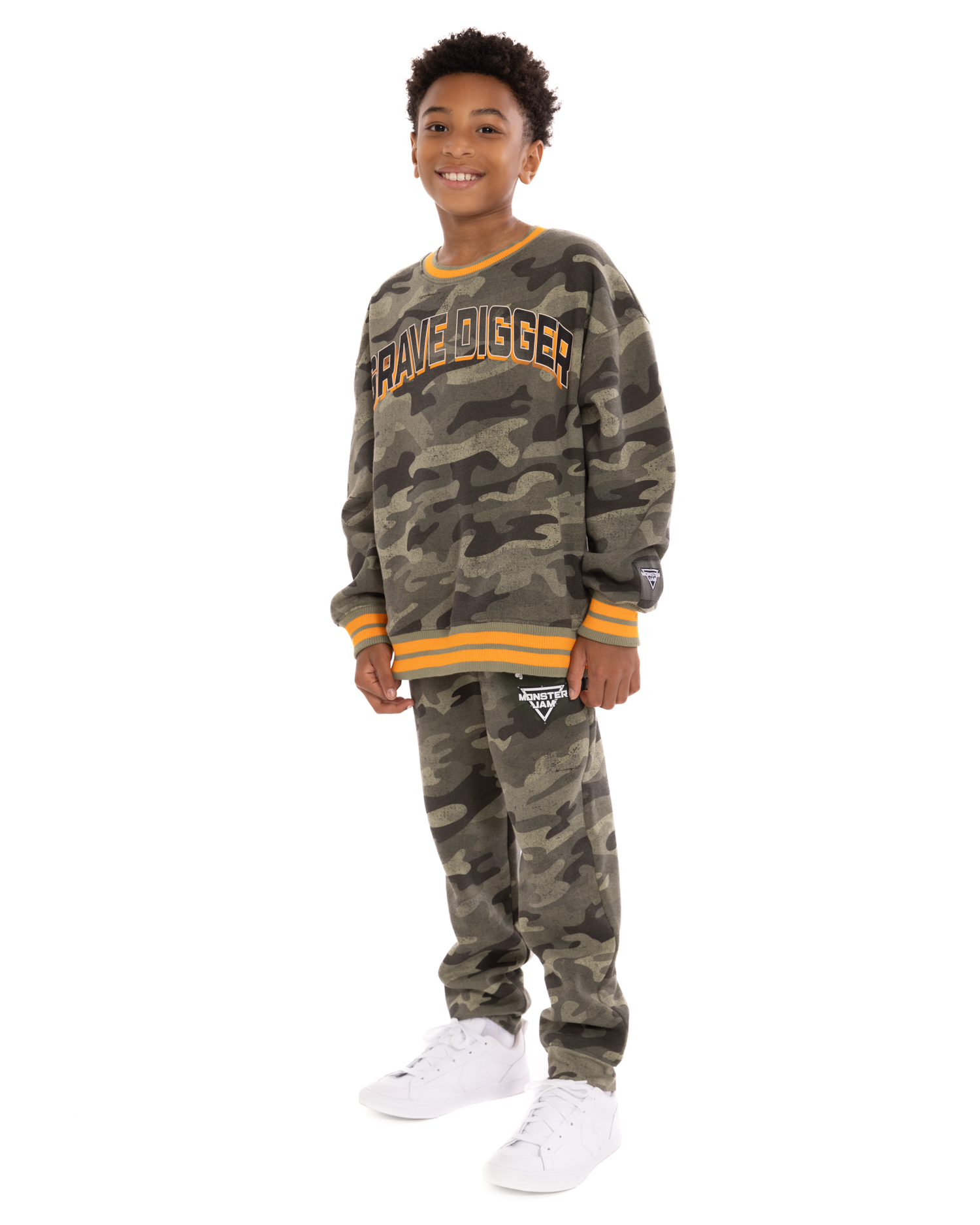 Monster Jam Boys Sweatshirt & Joggers 2-Piece Set photo 2