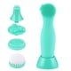 thumbnail image 1 of Cepillo de limpieza, cepillo vibrador sónico, recargable, 4 modos de velocidad, eliminación de puntos negros, cepillo de limpieza de masaje, cepillo de viaje impermeable con 4 cabezales y estuche Zhivalor HMHZ904-1, 1 of 3