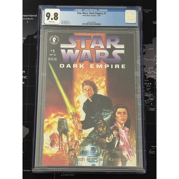 Star Wars: Dark Empire #1 - CGC 9.8 Comic Book