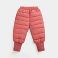 thumbnail image 2 of Girls Pants Baby Boys Girls Down Snow Pants Windproof Warm Trousers Lightweight Winter Pants 18 Months-24 Months, 2 of 4