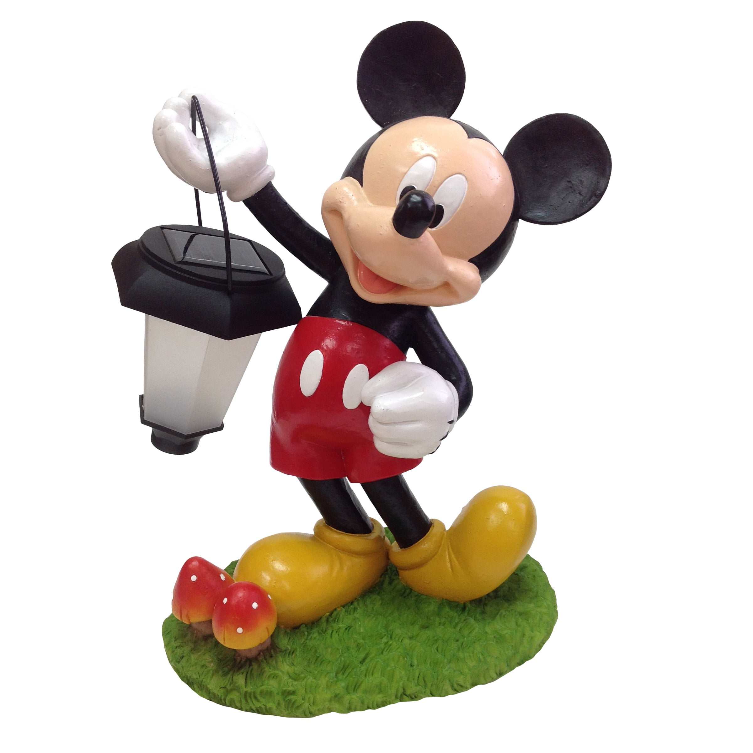 mickey mouse solar statue