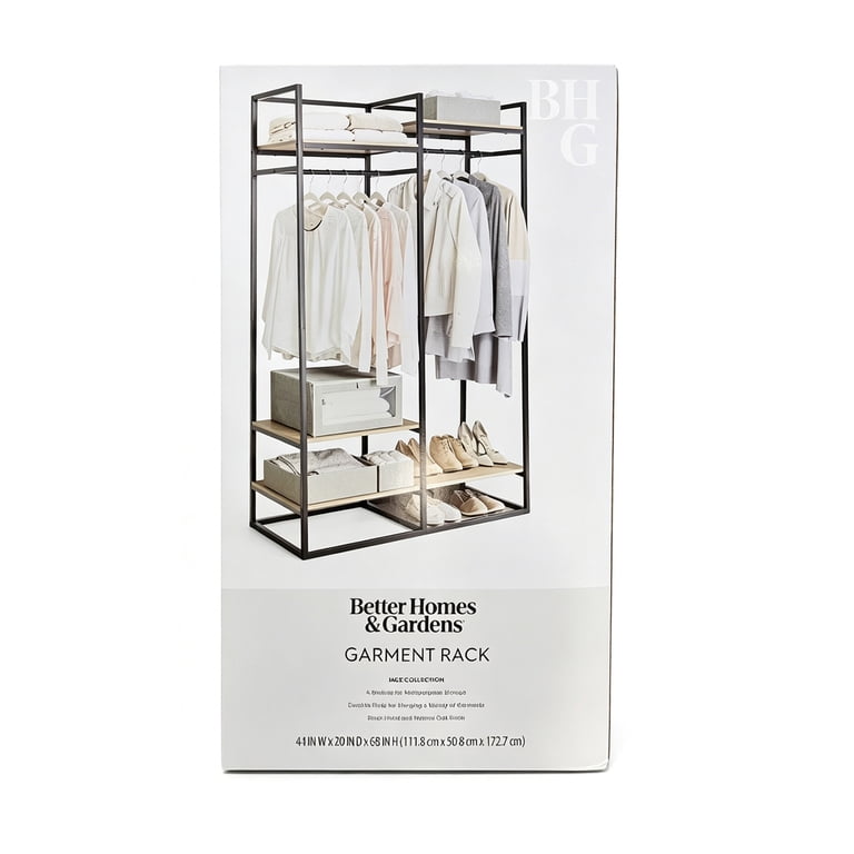 Better Homes & Gardens Freestanding Metal Garment Rack with