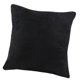 thumbnail image 4 of funda de cojín de suave de color sólido funda de almohada negra, 4 of 9