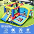 thumbnail image 3 of Leumius Bounce House,7 in 1 Inflatable Bounce with Blower and Ball Pit,Indoor Outdoor Party Family Fun, 3 of 11