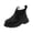 Black, variant on Cethrio Toddler Boys Ankle Boots, Non-Slip Fleece Lined Soft Sole Outdoor Winter Shoes Black Size 8 (Toddler)