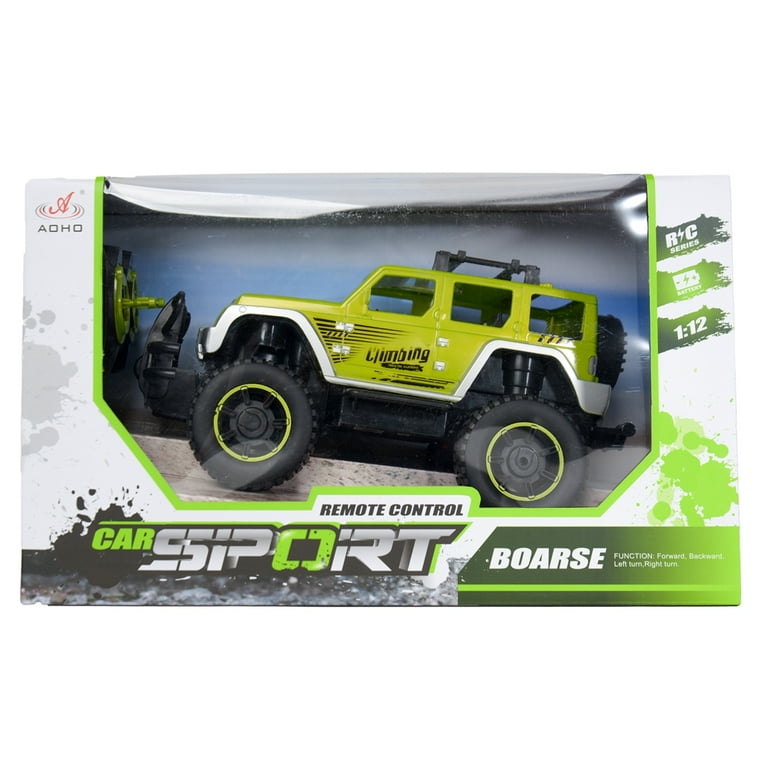 Remote Control All-Terrain Utility Jeep with Authentic Sounds