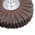 thumbnail image 4 of Abrasive Cloth Flap Wheel Sanding Star 1/4-Inch Shank for Woodworking Root Carving Furniture Polishing 120 Grits, 4 of 4