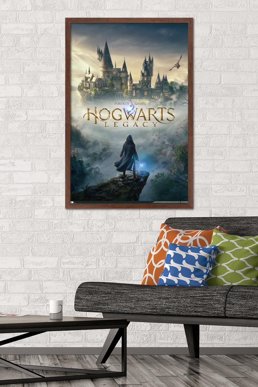 Hogwarts Legacy - Key Art Wall Poster, 22.375" x 34" Framed