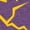 HEATHER PURPLE, variant on Pokémon - Pikachu Lightning Girls' Fitted Short Sleeve Graphic T-Shirt