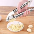 thumbnail image 2 of Garlic Masher Garlic Crusher Stainless Steel Garlic Crusher And Peeler Kitchen Utensils, 2 of 6