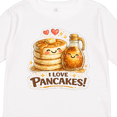 thumbnail image 4 of Inktastic I Love Pancakes Boys or Girls Long Sleeve Toddler T-Shirt, 4 of 5