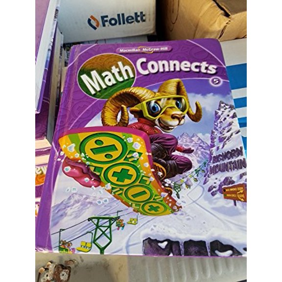 Pre-Owned Math Connects, Grade 5, Student Edition (Hardcover) 002106024X 9780021060245