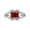 Red, variant on 2 Carat Moissanite Rings for Women, S925 Sterling Silver D Color VVS1 Princess Cut Diamond Rings, Ideal Choice for Birthday, Anniversary and Romantic Occasions with Certificate