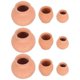 thumbnail image 1 of 9pcs Lightweight Mini Ceramic Nursery Pot Thickened Plant Nursery Pot Flower Breeding Contain, 1 of 4