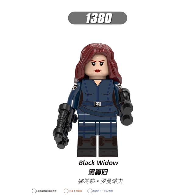 Lego Marvel Los Vengadores Minifiguras Bloques De Construcción Spider-Man Thor Iron Capitán América Thanos Figuras Juguetes