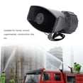 thumbnail image 4 of Alarma Eléctrica Para Exteriores, Sirena De Bocina Con Cable De Alta Potencia De 130DB 60W Con Dos Sonidos Para Coche, Camión, Timbre De Casa, Seguridad Interior Y Exterior, 4 of 7