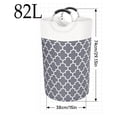 thumbnail image 2 of 1 Pce Gris 82L Panier Armoire Bac à Linge Panier à Linge Corbeille un Panier à Linge un Panier à Linge Linge Solde Panier un Linge Armoire de Rangement Panier à Linge Bac à Linge Solde, 2 of 4