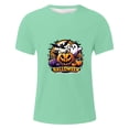 thumbnail image 3 of LIIPEE Short Sleeve Tees For Men Halloween Graphic Crew Neck Casual T Shirts Male Comfortable Breathable Versatile Tshirt,XL, 3 of 3