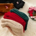 thumbnail image 3 of Dalrosia Fuzzy Socks for Women, 5Pairs Soft Thick Fluffy Socks Soft Slipper Sock Spa Home Sleeping Coquette Stuff, 3 of 5