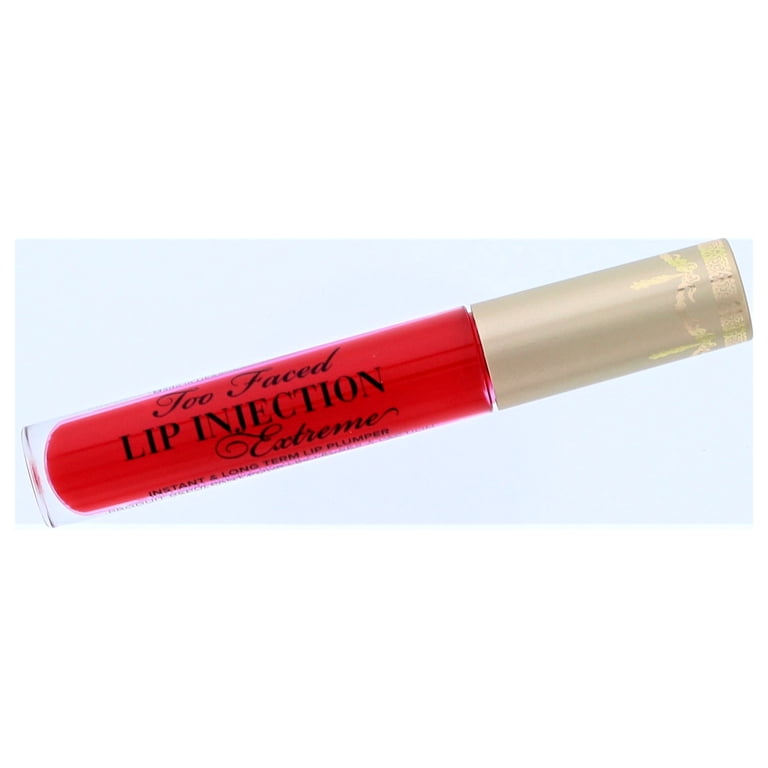 Too Faced, Lip Injection Extreme Lip Plumper, 0.14oz, Strawberry