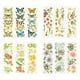 thumbnail image 1 of Paquete de 4 pegatinas estéticas transparentes de PET, pegatinas Vintage para álbum de recortes, para tarjetas, sobres para regalo, 1 of 6