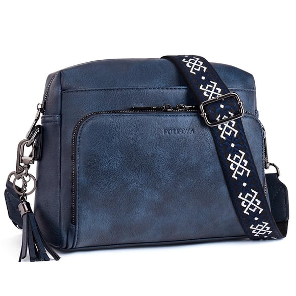 Bandolera POIUGOYA de cuero vegano de moda para mujer