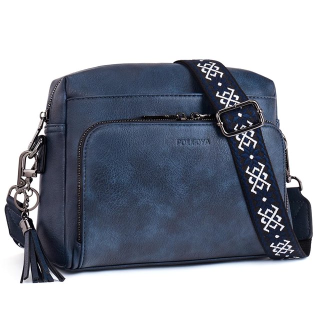 Bandolera POIUGOYA de cuero vegano de moda para mujer