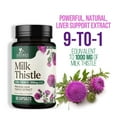 thumbnail image 5 of Milk Thistle Extract from 1000mg - Liver Cleanse Detox & Repair Formula w/Dandelion Extract - Herbal Liver Supplement - Natural Milk Thistle w/Silymarin Marianum, Liver Health Support - 60 Capsules, 5 of 10