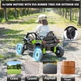 thumbnail image 6 of Sopbost Kawasaki Teryx KRX 1000 Licensed 24V Kids Ride On Toy, 4WD Electric Ride on UTV for Kids Ages 3–6 with Remote, EVA Tires, 4 Mph, Black, 6 of 9