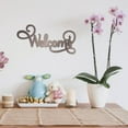 thumbnail image 6 of Welcome Wood Cutout Sign Word Sculpture Wood Sign Unfinished Laser Cut Wooden Welcome Wall Art Decoration Hanging Rustic for Home Porch Wedding Party Classroom Farmhouse 6x12Inch Colorful, 6 of 9